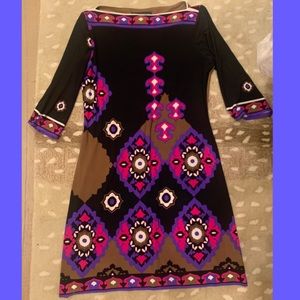 Donna Morgan Boat Neck Sheath Dress